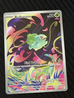Bulbasaur 133/132 Illustration Rare - Pokemon TCG 2025 Mega Evolution - NM - Image 1