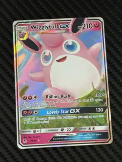 Pokemon - Wigglytuff GX - 42/68 - Hidden Fates - MINT - Ultra Rare - Pokemon TCG - Image 1
