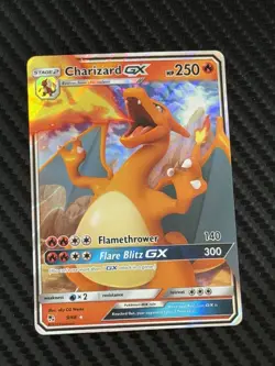 Charizard GX Hidden Fates Holo Ultra Rare Card 9/68 Pokemon TCG NM Condition - Image 1