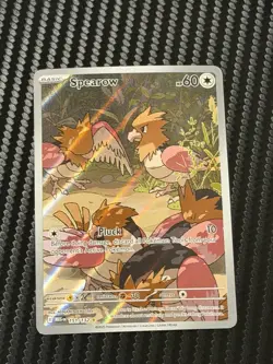 Spearow 151/132 - Holo Illustration Rare - Pokemon TCG: Mega Evolution - NM/M - Image 1