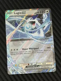 Pokemon Lugia EX Double Rare Holo SV Prismatic Evolutions Card 082/131 - Image 1
