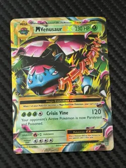 2016 Pokemon XY Evolutions M VENUSAUR EX HOLO #2/108 EX-NM - Image 1