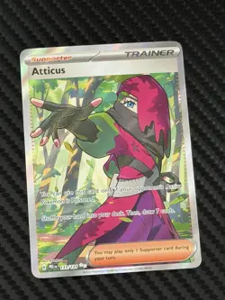 Atticus 133/131 - Near Mint - Prismatic Evolutions - Pokemon TCG - Image 1