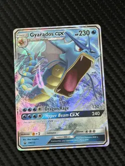 Pokemon Gyarados GX SM212 Holo Rare Pokemon Black Star Promo TCG Card - Image 1
