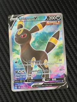 Pokemon TCG Umbreon V 188/203 Evolving Skies Full Art Ultra Rare - Image 1