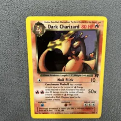 Pokemon TCG Team Rocket Dark Charizard Unlimited Holo Rare 4/82 - Image 3