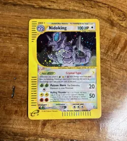 Nidoking 150/147 Aquapolis Holo Secret Rare Pokemon Card 2002 NM Near Mint - Image 1