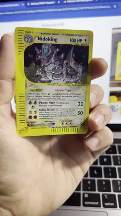 Nidoking 150/147 Aquapolis Holo Secret Rare Pokemon Card 2002 NM Near Mint - Image 2