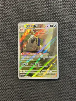 Pokemon TCG Mabosstiff 218/198! NM Condition! See Description! - Image 1