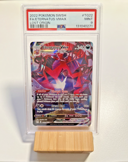 2022 Pokemon Eternatus VMAX - SWSH11: Lost Origin Trainer Gallery - PSA 9 MINT - Image 1