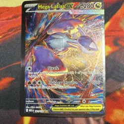 Pokemon TCG Mega Latias Ex Full Art Holo Special Illustration Rare 181/132 - Image 2