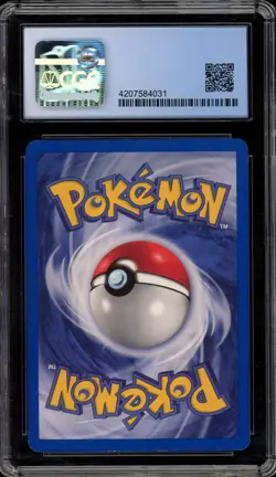 Pokemon Koga's Beedrill Gym Challenge Unlimited Holo #9 SCRATCHED SLAB CGC 8 - Image 2