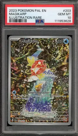 Pokemon Magikarp Paldea Evolved Illustration Rare #203 PSA 10 Gem Mint - Image 1