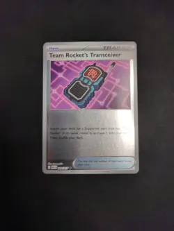 Team Rocket's Transceiver 209/217 ME: Ascended Heroes Pokemon Reverse Holo NM - Image 1