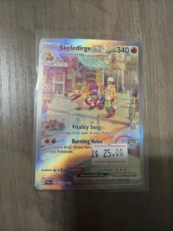 2023 Pokemon SV Paldea Evolved Skeledirge ex #258/193 - Image 1