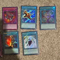 Yu-Gi-Oh! TCG Konami Lot LC06 2020 Limited Edition Holo Loop Raigeki Crush Virus - Image 4
