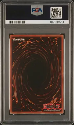 Raigeki LOB-053 Super Rare 1st Edition GLOSSY Yugioh PSA 8 *551 - Image 2