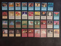 Big lot 35 Beta Cards 1993 MTG Vintage old school magic !!! - Image 1
