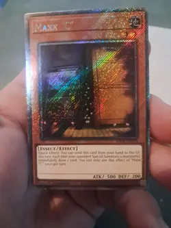 Yu-Gi-Oh! Maxx "C" 1st Edition Platinum Secret Rare RA04-EN150 - Image 3