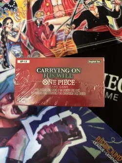 One Piece Card Game OP-13 Carrying On His Will Booster Box - English - Image 1