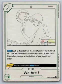 One Piece We Are! Extra Booster: Anime 25th Collection NM - Image 1