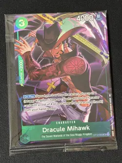 One Piece TCG - Dracule Mihawk ST12-003 (Illustration Box Vol.4) Alt Art SEALED - Image 1