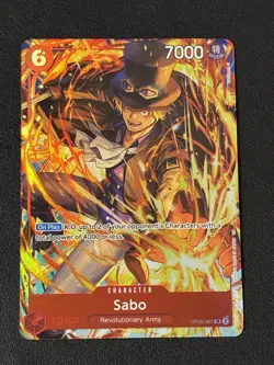 Sabo (Illustration Box Vol.5) OP05-007 One Piece Promotion Cards Foil - Image 1