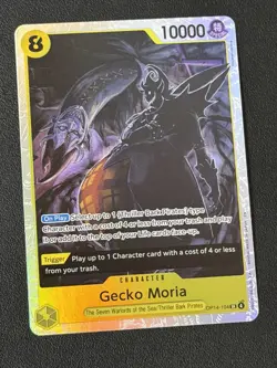 One Piece The Azure Sea's Seven - GECKO MORIA SR OP14-104 English CCG - Image 1