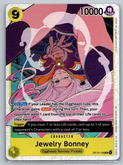One Piece Jewelry Bonney (108) Carrying On His Will NM - Image 1