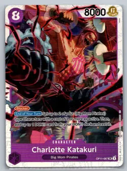 One Piece Charlotte Katakuri (067) A Fist of Divine Speed NM - Image 1