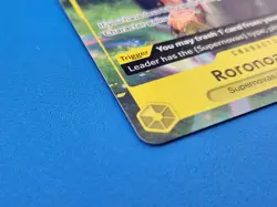 One Piece TCG Roronoa Zoro Learn Together Deck Set Sail Event OP10-113 NM Promo - Image 4