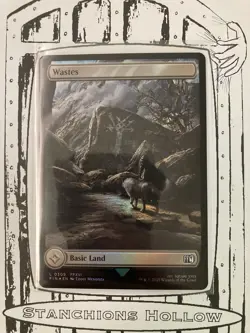 MTG Basic Land - Wastes (Foil) - FINAL FANTASY (FIN) L #0309 - Image 1