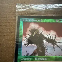 MTG✨Sealed THORN ELEMENTAL FOIL✨7th Edition MINT RARE Creature 2001 - Image 4