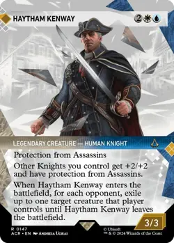 NM Showcase Haytham Kenway, MTG, Assassin's Creed, Magic the Gathering, 147 - Image 1