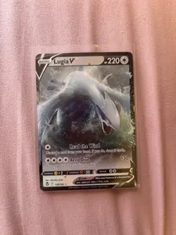 Lugia V 138/195 Silver Tempest Sword & Shield Pokemon 2022 - Image 2