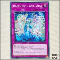Regenesis Commands - DUAD-EN077 - Common 1st Edition Yugioh - Image 1