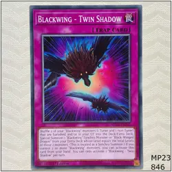 Blackwing - Twin Shadow - MP23-EN207 - Common 1st Edition Yugioh - Image 1