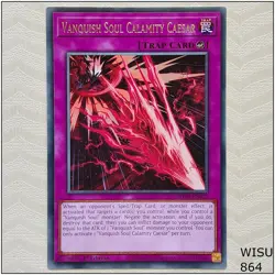Vanquish Soul Calamity Caesar - WISU-EN027 - Rare 1st Edition Yugioh - Image 1