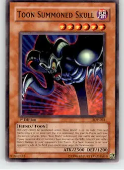 Toon Summoned Skull - Starter Deck: Pegasus - SDP-021 - 1st Edition LP - Image 1