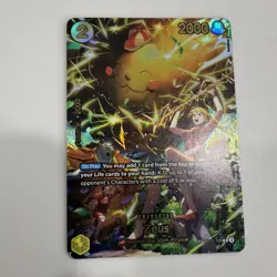 Zeus OP11-106 SP ADVENTURE ON KAMI'S ISLAND EB04 ONE PIECE Card ENGLISH NAMI - Image 1