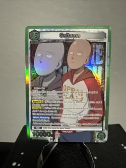 Union Arena, One Punch Man, Saitama, UE06BT/OPM-1-062 SR, English - Image 1