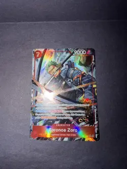 One Piece Roronoa Zoro EB04-007 Alt Art SR Adventure On Kami's Island OP-15 Eng - Image 1