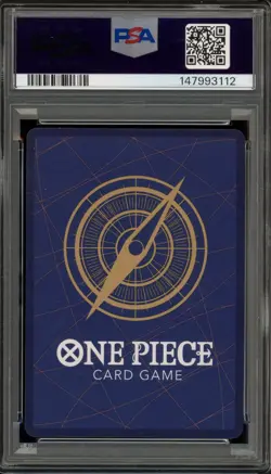 One Piece CCG Dracule Mihawk OP14-EB04 Manga Alternate Art OP14-119 PSA 10 - Image 2