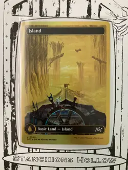 MTG Basic Land - Island (First-Place Foil) - Aetherdrift (DFT) L #0508 - Image 1