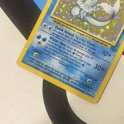 Pokemon TCG Vaporeon Jungle 12/64 Holo Unlimited Holo Rare - Image 2