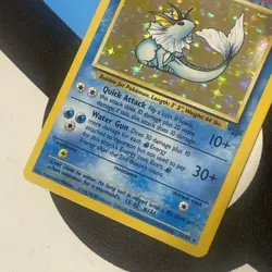 Pokemon TCG Vaporeon Jungle 12/64 Holo Unlimited Holo Rare - Image 2
