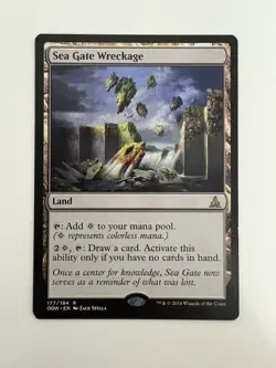 Sea Gate Wreckage MTG Magic the Gathering Card LP Lightly Played OGW - Image 1