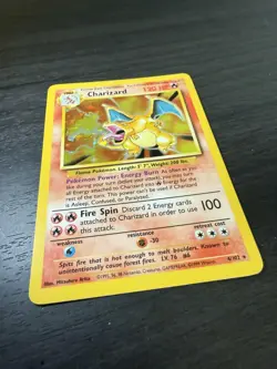 Pokemon TCG Charizard 1999-2000 Base Set Holo Rare Card 4/102 - Image 3