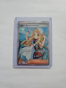 Pokemon TCG Mega Evolution Lillie’s Determination Full Art Trainer Card 169/132 - Image 1