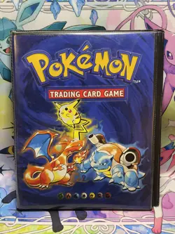 21 HOLO cards + Vintage POKEMON 1999 Wizards of the Coast Collector's Binder - Image 1